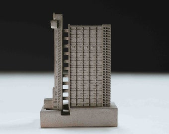Trellick Tower - Miniature Concrete Architecture Model: Mini 017
