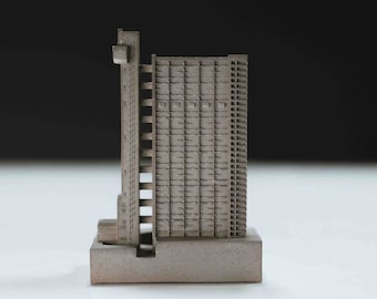 Trellick Tower - Miniature Concrete Architecture Model: Mini 017