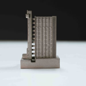 Trellick Tower - Miniature Concrete Architecture Model: Mini 017