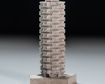 NLA Tower - Miniature Concrete Architecture Model: MINI 036