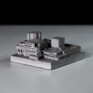 Nationaltheater - Miniatur Beton Architektur Modell: 034