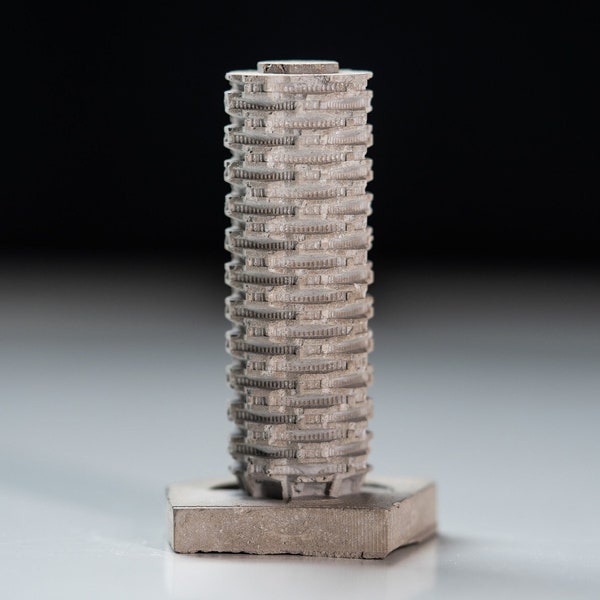 NLA Tower - Miniature Concrete Architecture Model: MINI 036