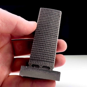 Centre Point, London - Concrete Brutalism, Brutalist Architecture Model: Mini 056