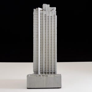 Cromwell Tower, Barbican Estate – Modello in miniatura in cemento: 068