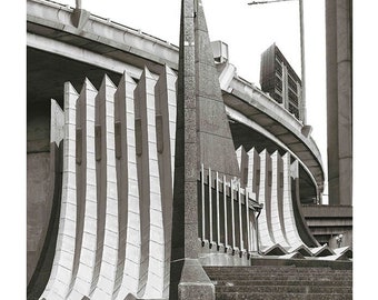 Brutalist World BIRMINGHAM Collage - 05 - Riso Print