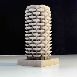 Les Choux de Creteil - Architecture miniature en béton Modèle : Mini 050