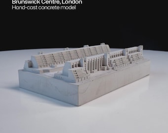 Brunswick Centre, Londen - Betonbrutalisme, Brutalistische architectuur Model: Mini 085
