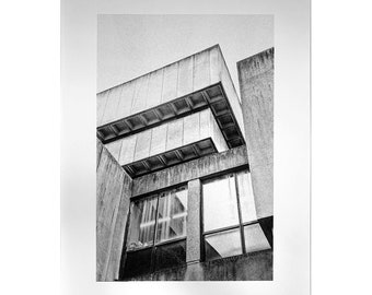 PRINT: Birmingham Central Library - Look Up