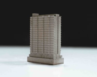 Arlington House - Miniature Concrete Architecture Model: Mini 014