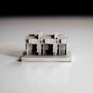Auditorio Brunel – Maqueta de hormigón: 011
