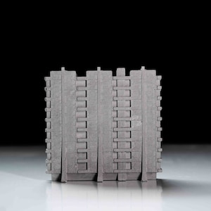 Queen Elizabeth Square: Concrete Elevation