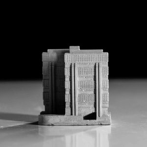 Torre Muirhead – Maqueta de hormigón en miniatura: 016