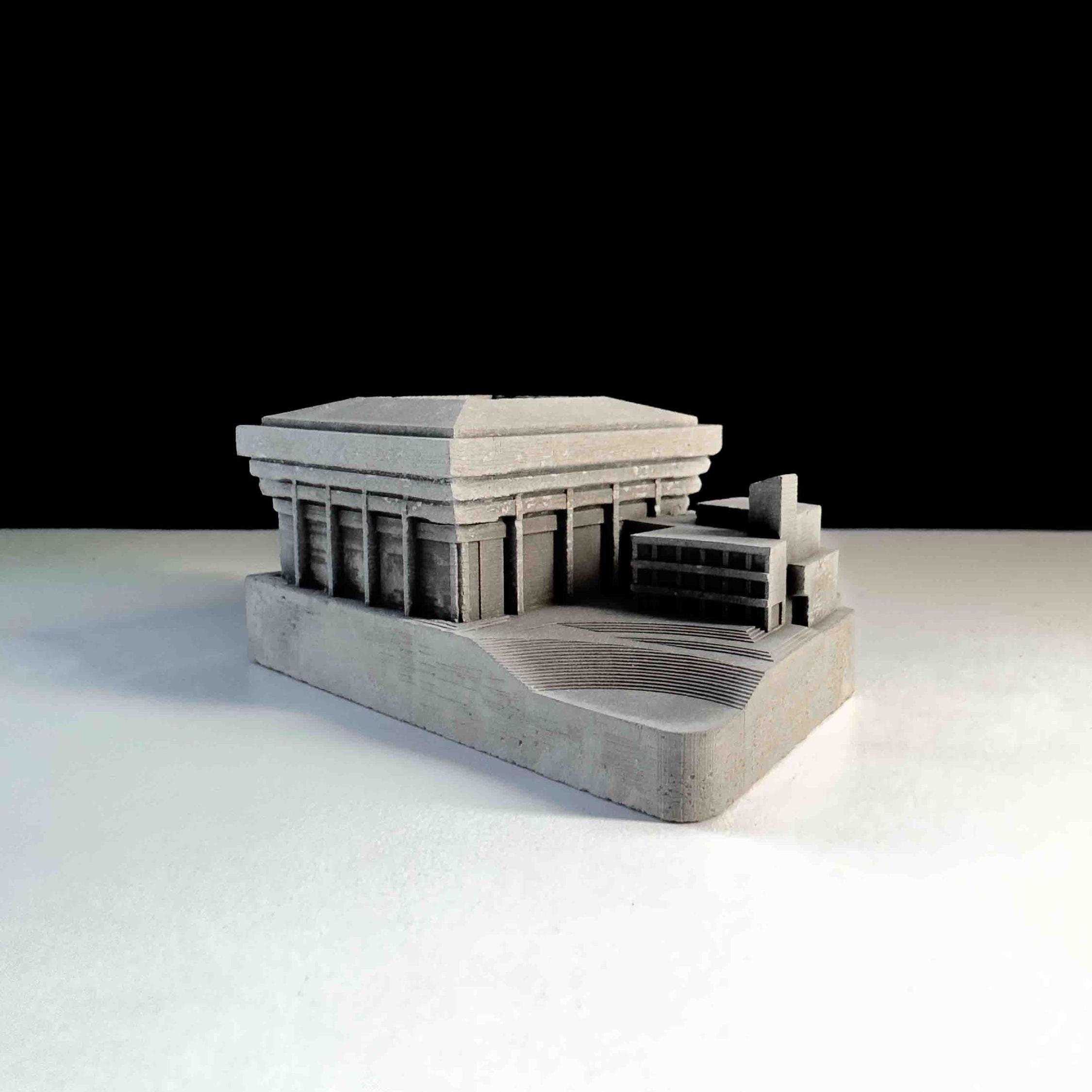 Birmingham Central Library - - Miniature Concrete Architecture Model: Mini 003