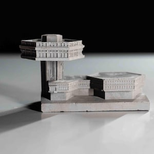 Forton Services - Miniature Concrete Architecture Model: 021