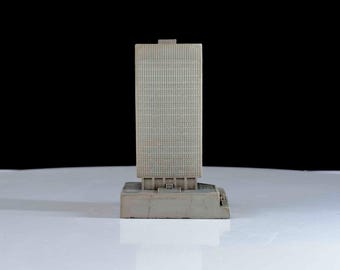 Arts Tower, Sheffield: concreet brutalisme, brutalistische architectuur Model: Mini 073