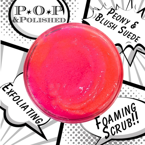 POP Peony Blush Wildlederschaum emulgierter Zuckerpeeling Luxuriöse Öle  und Butter Jo Malone