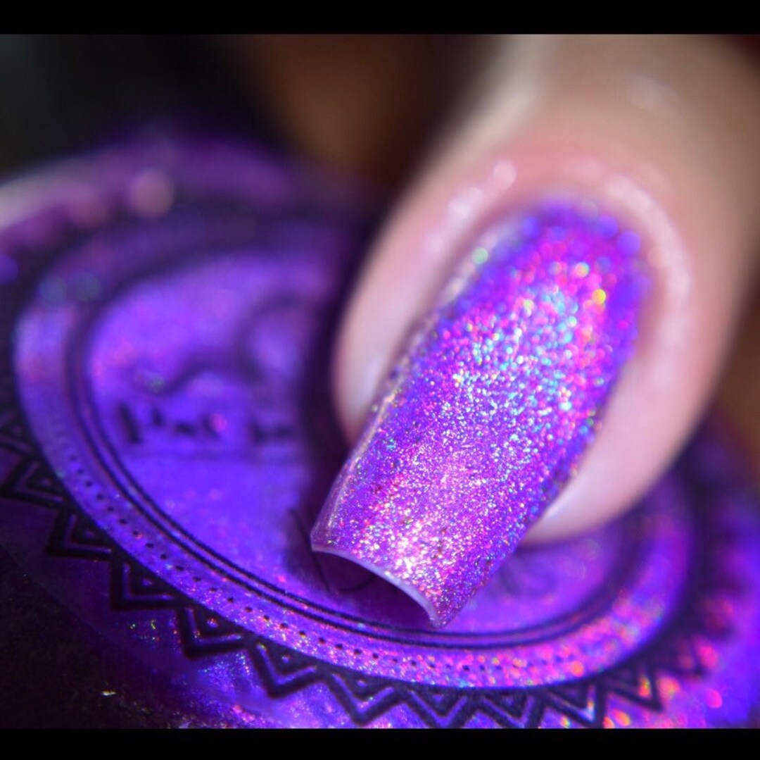 POP Polish Magic Dust Collection a Whole New World Lacquer Purple