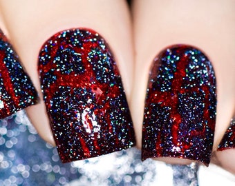 POP Forbidden Kiss Crackle Polish Set