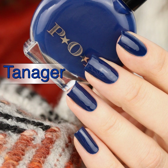 Amazon.com : heroine.nyc midnight blue nail polish - Cruelty-Free, Vegan  and Non-Toxic (9-free) Formula - .37 fl. oz. (11 ml) - dark blue, 1 bottle  - IN THE DEEP - Nail Fashion