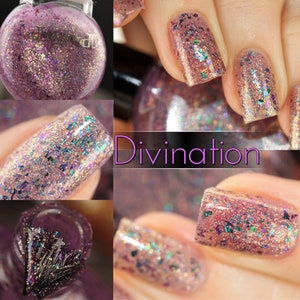 P•O•P Divination It's Witchcraft 2 Thermal Collection Multi Chrome Flakes Nail Polish Quick Dry Temperature Sensitive Shimmer