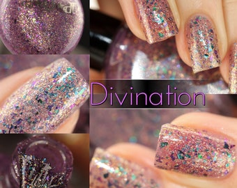 P•O•P Divination It's Witchcraft 2 Thermal Collection Multi Chrome Flakes Nail Polish Quick Dry Temperature Sensitive Shimmer