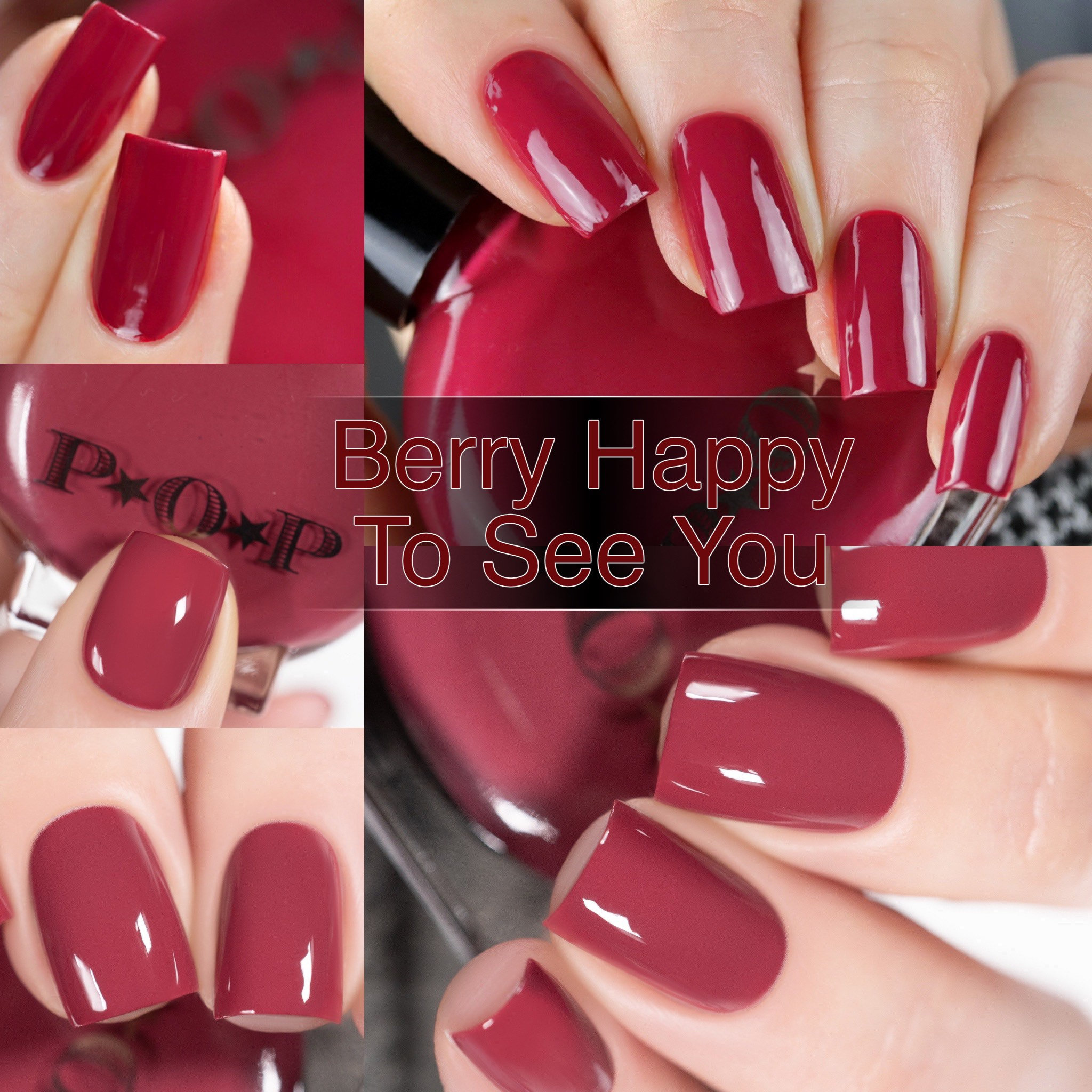 In the Cable Car Pool Lane, OPI | Wine nails, Berry nails, Nail colors  winter