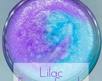 POP Lilac Emulsified Sugar Scrub Exfoliating Luxurious Oils and Butters