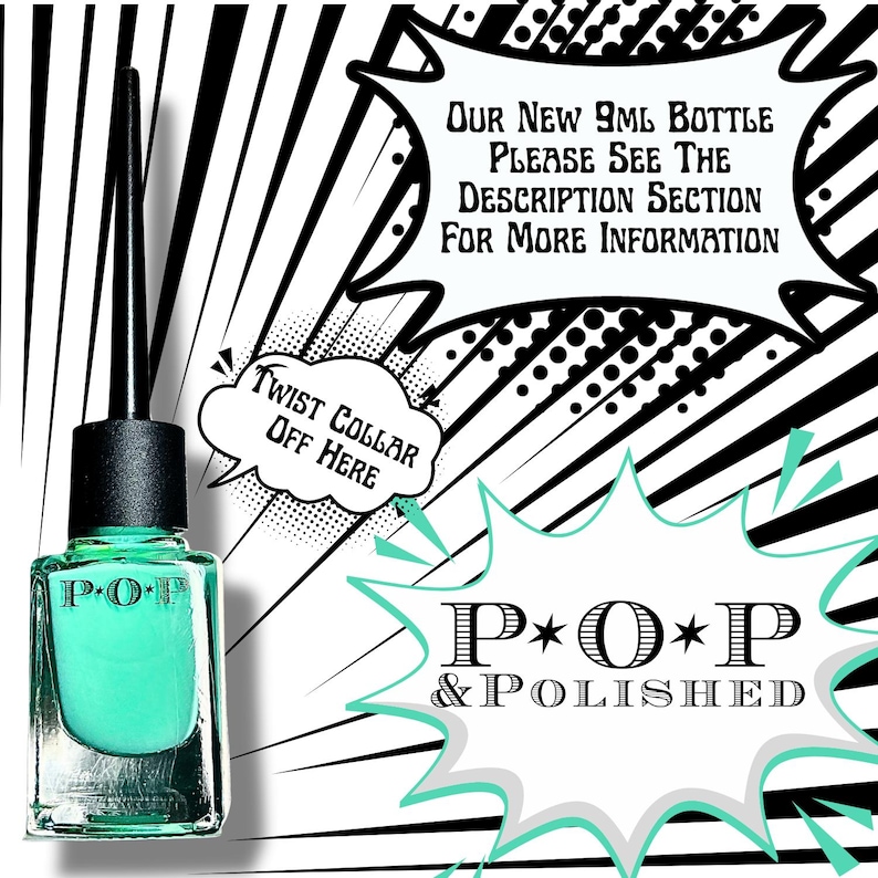 P.O.P Candy Coating (2020 Spring Neon Pastel) 9ml Square