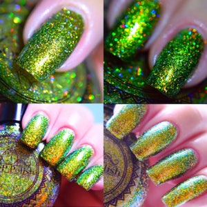 POP Treasure Chest Collection The Full Set Shifting Flakey Glitter Bomb Indie Nail Polish Varnish Lacquer image 3