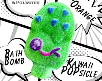 POP Kawaii Popsicle POP Bath Bomb for Kids