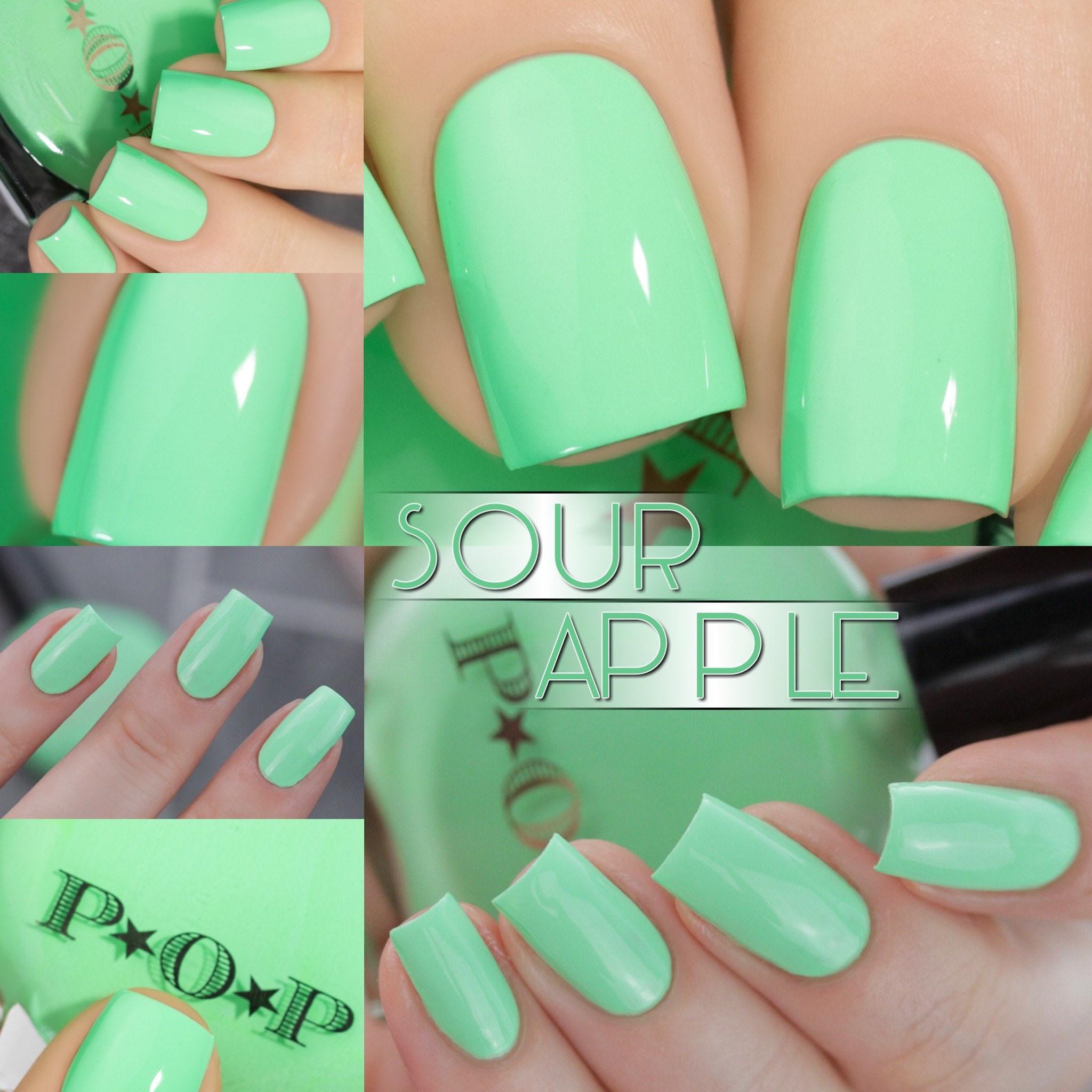 Mint Green Nail Polish | escapeauthority.com