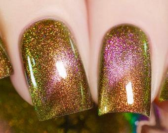 P•O•P Merriment Sparkling Color Shifting Magnetic Nail Polish