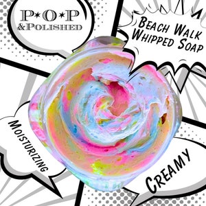 POP Beach Walk Whipped Soap Scrub Sugar