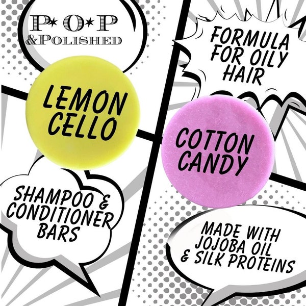 POP Shampoo Conditioner Bar for Oily Hair