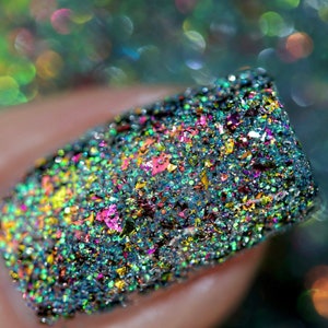 P•O•P Sally's Song Halloween Playlist 2 Collection Grey Blue Green Pink Purple Reflective Glitter Indie Nail Polish Varnish Lacquer