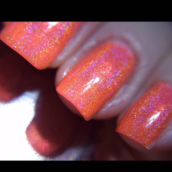 P•O•P Polish Planet Holo "Who You Calling A Dwarf Planet?" Indie Nail polish Holo Mega Holographic  Lacquer Holographic