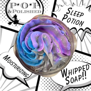POP Sleep Potion Whipped Soap