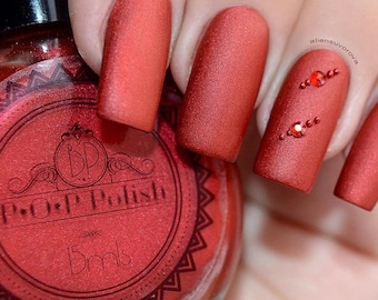 P•O•P Esmalte indie Nailpolish Nail Mirror &quot;Pyrrhus&quot;. Colección Matte Smoke & Mirrors