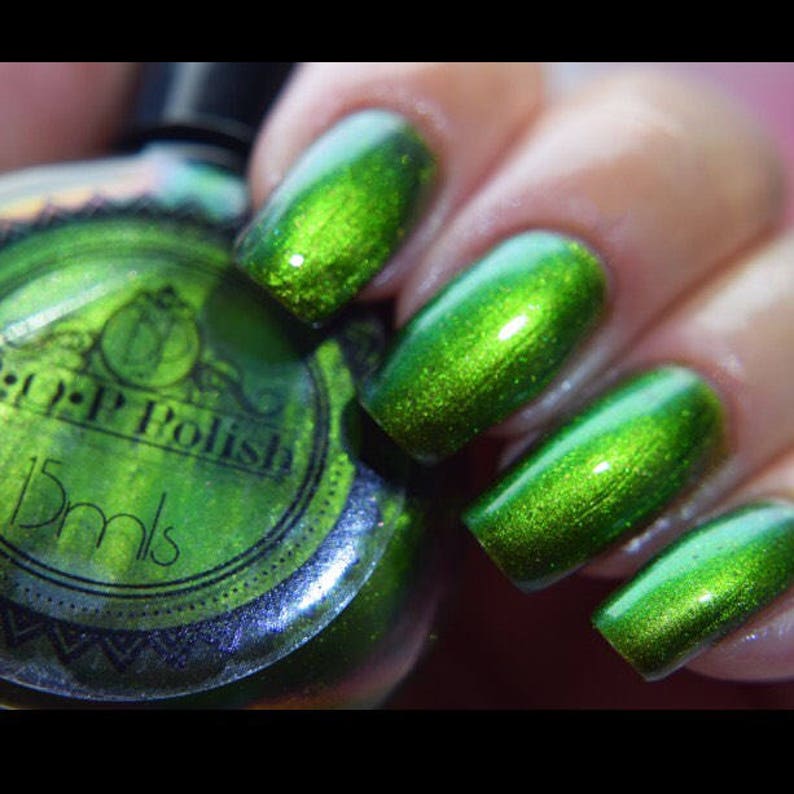 POP Polish celery Slick Nail Polish Quick Dry Etsy