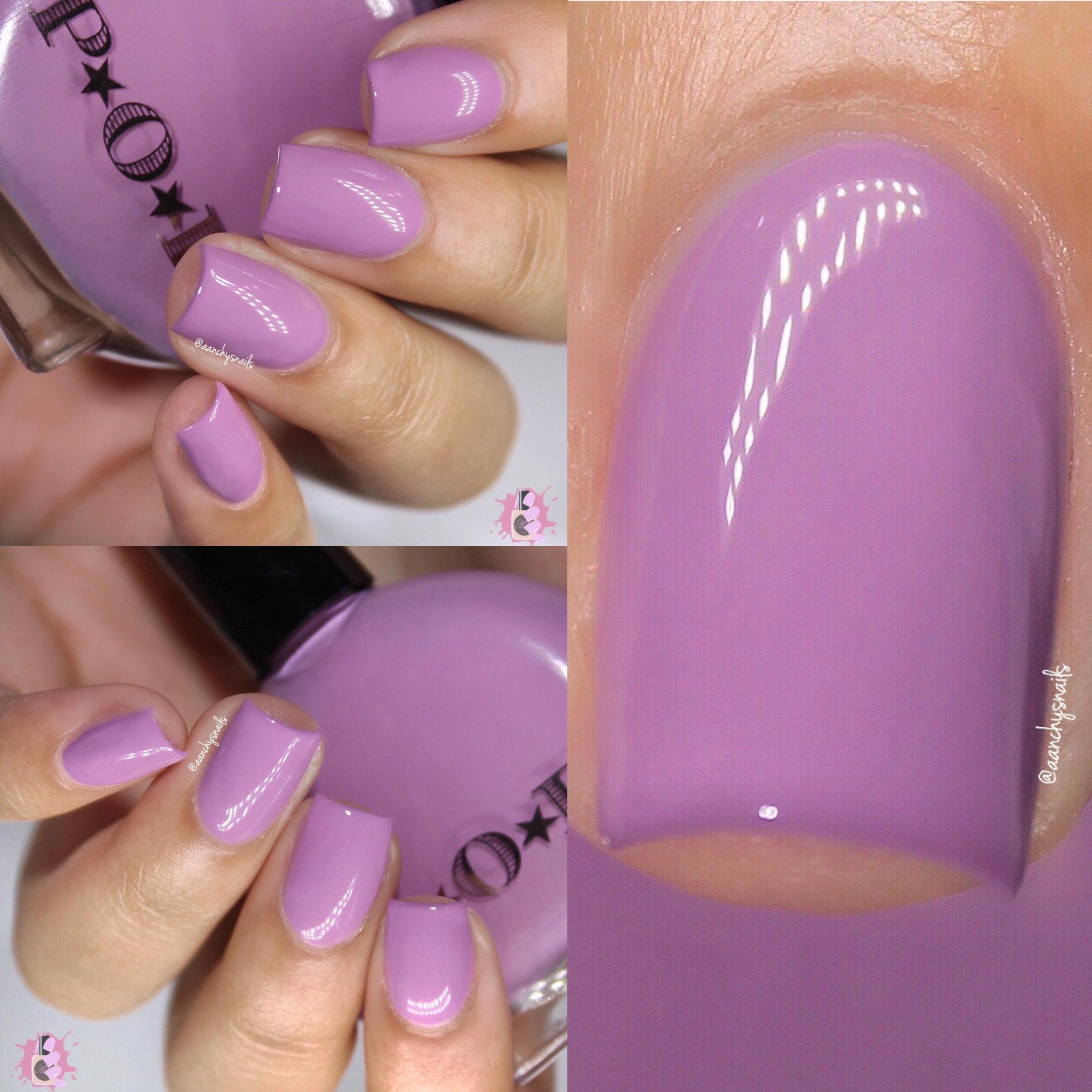 P.O.P Shred Cool Tone Purpley Mauve Lavender Winter Cream