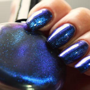 P.O.P Nail Polish The Dis Collection Disaffected Jelly Glitter Flakies Dark Anti Valentines Goth