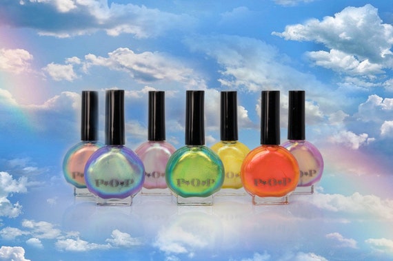 P.O.P Fahrenheit 4slicky1 Pink Orange Thermal Oil Slick