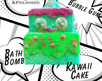 POP Kawaii Cake POP Bath Bomb for Kids