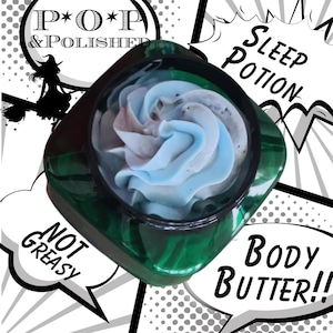 POP Sleep Potion Halloween Body Butter Emulsified Non Greasy