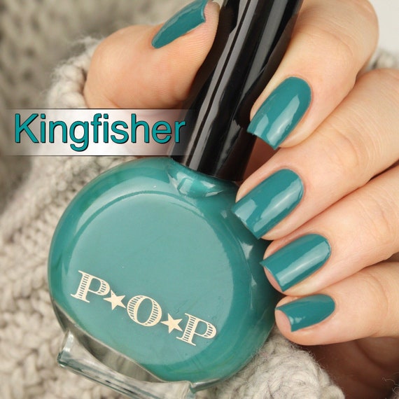 Buy ForFor Aqua Green Glossy Nail Polish 7.5 Ml Online at Best Prices in  India - JioMart.