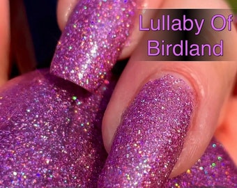 P•O•P Iconic Collection "Lullaby Of Birdland" Micro Glitter Bomb Indie Nail Polish Varnish Lacquer