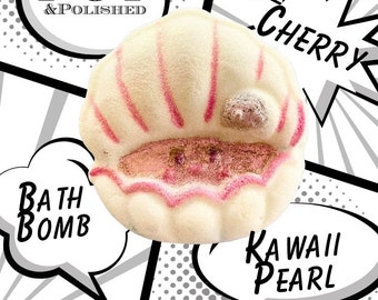 POP Kawaii Pearl Bath Bomb for Kids