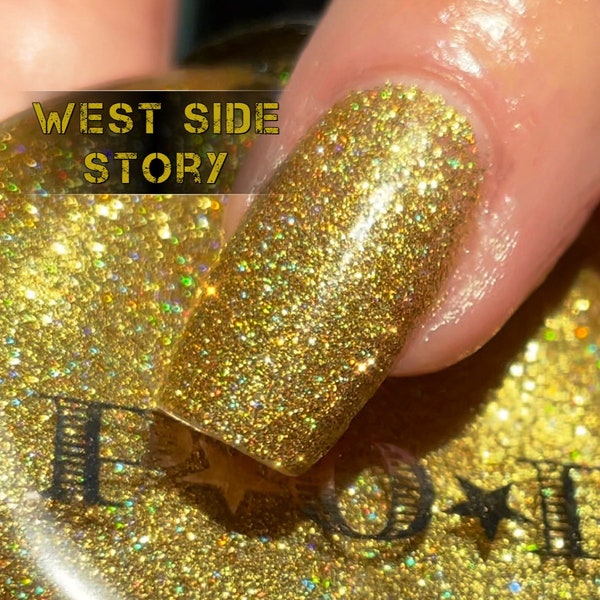 P•O•P Iconic Collection "West Side Story" Micro Glitter Bomb Indie Nail Polish Varnish Lacquer