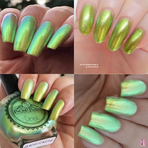 P•O•P Polish LimeSlickle (Pastel Slicks)
