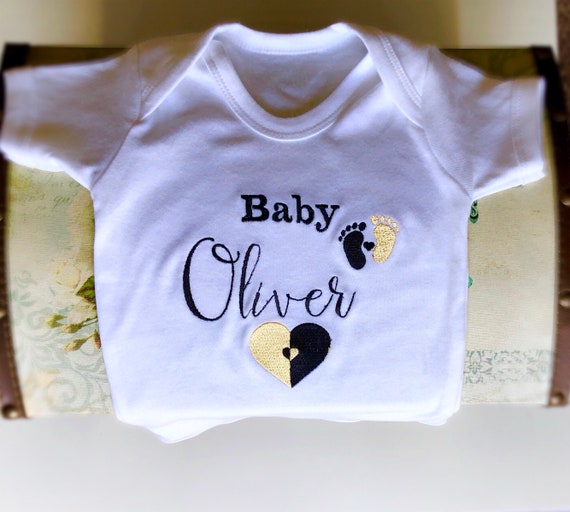 personalised baby outfit